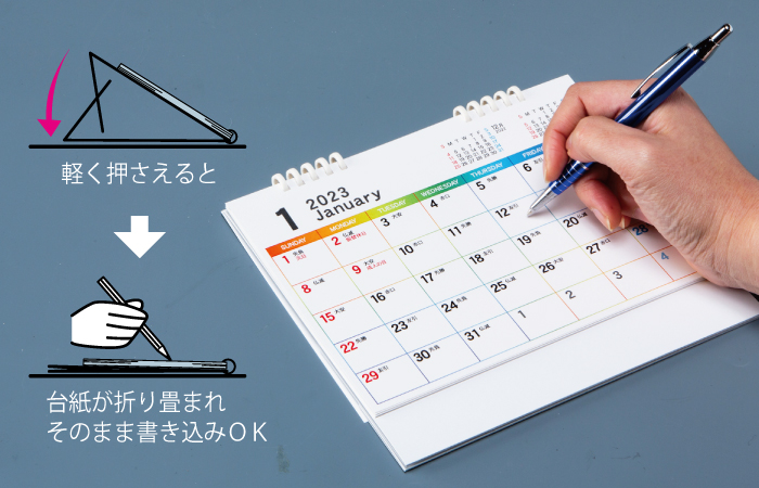 倒して書ける