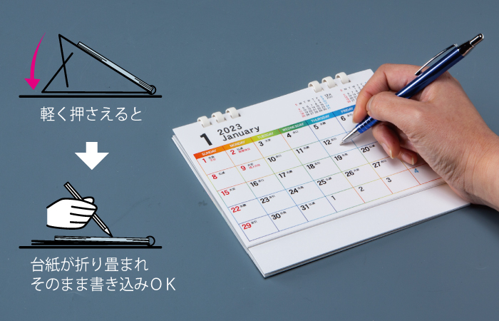 倒して書ける