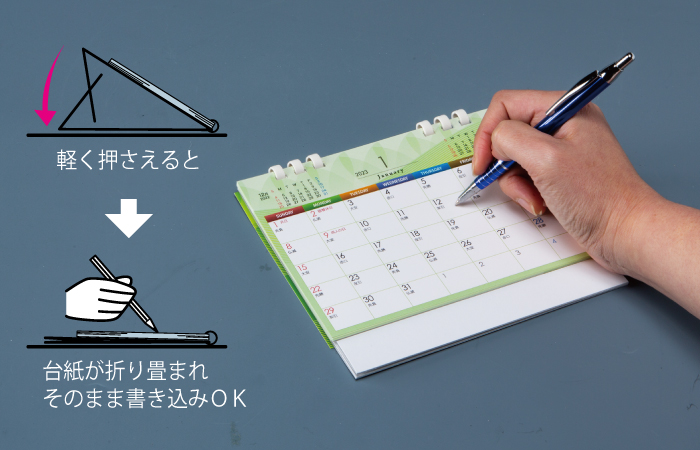 倒して書ける