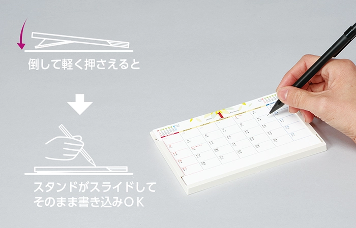 倒して書き込める