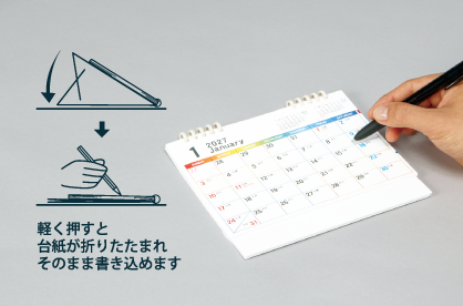 倒して書き込める
